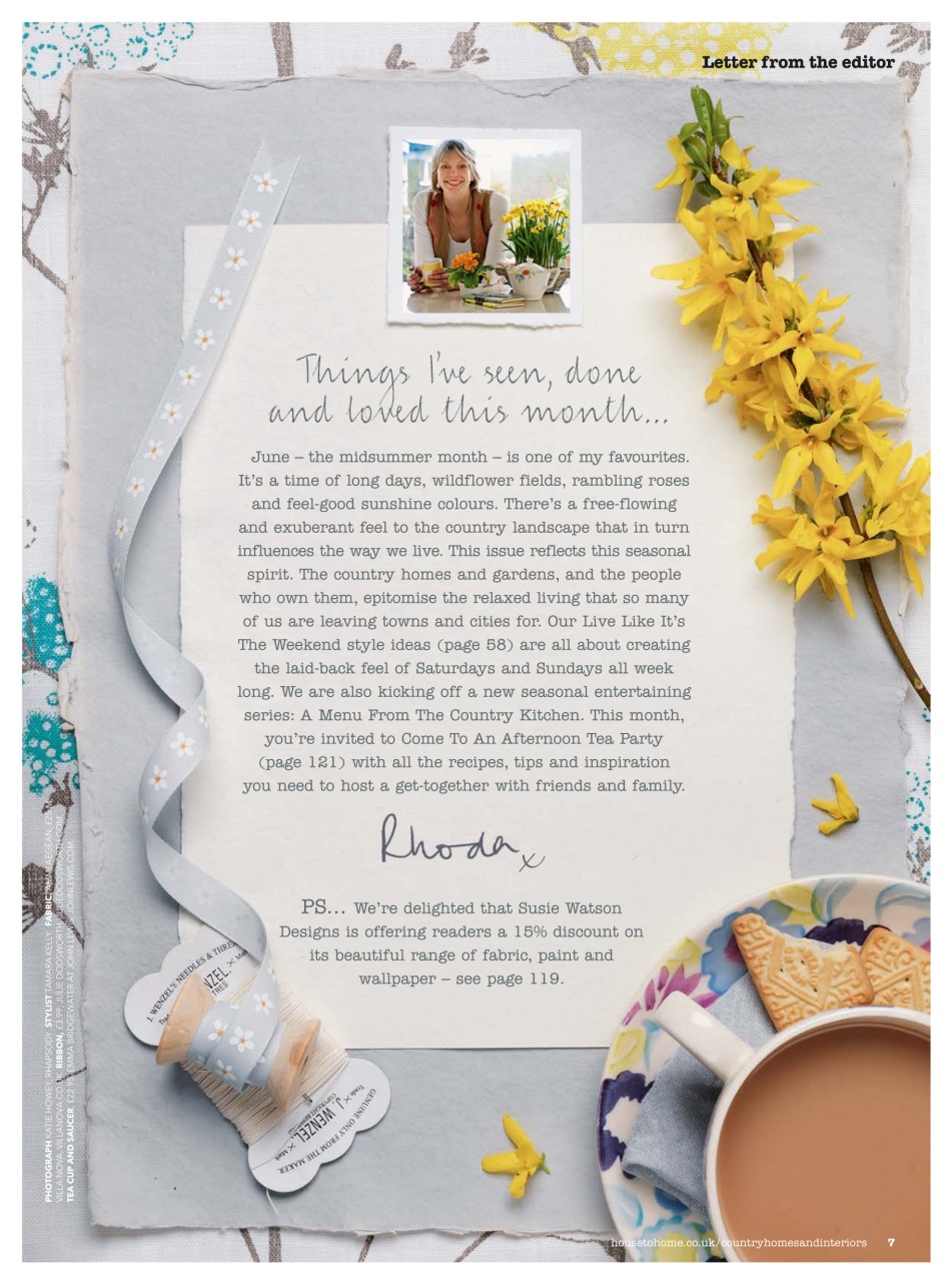 Country Homes & Interiors Preview Pages