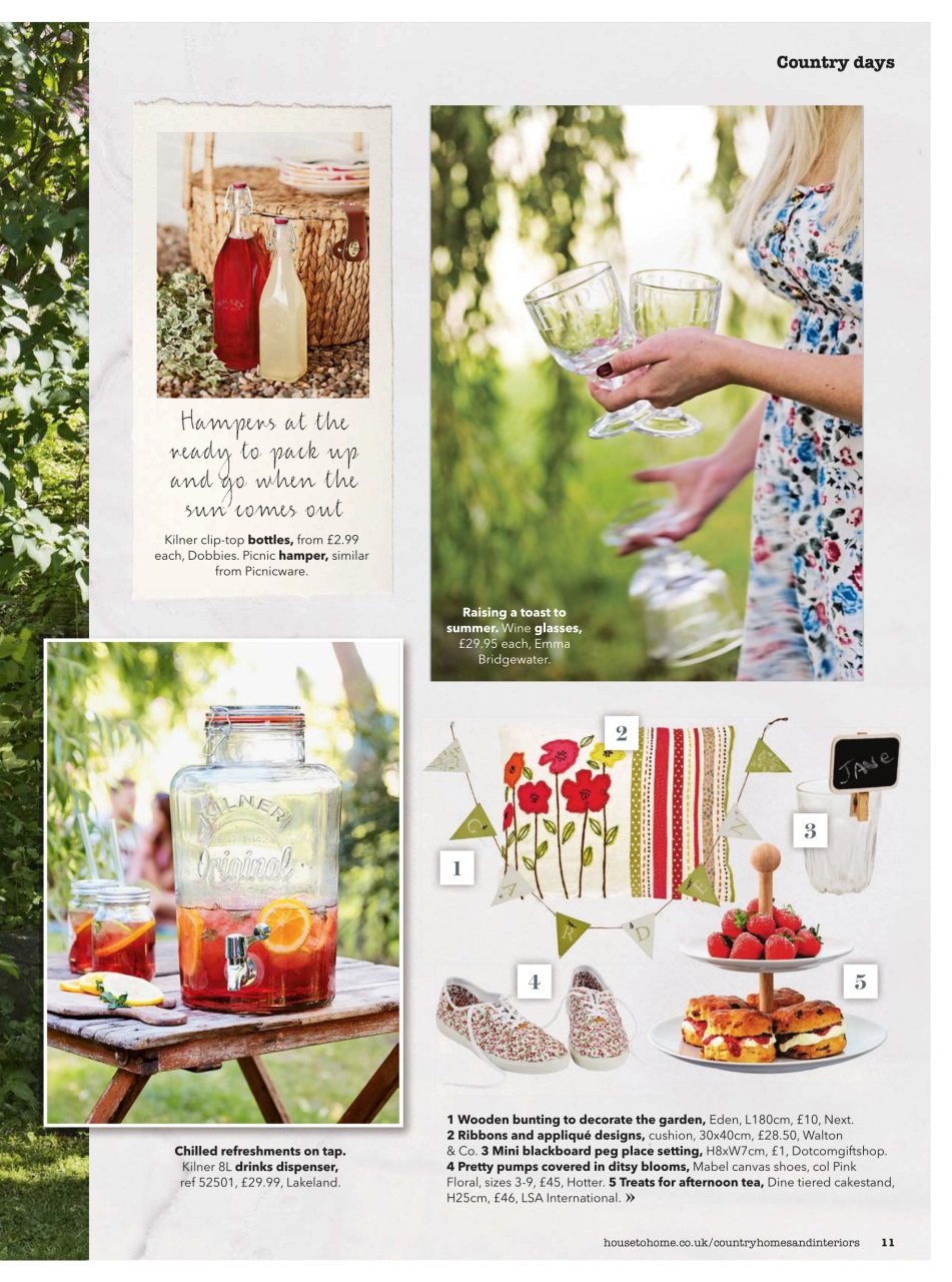 Country Homes & Interiors Preview Pages