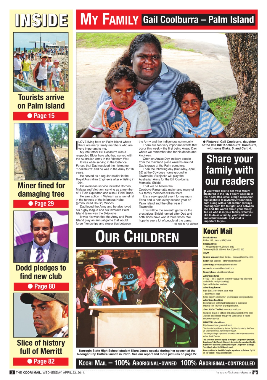 Koori Mail Preview Pages