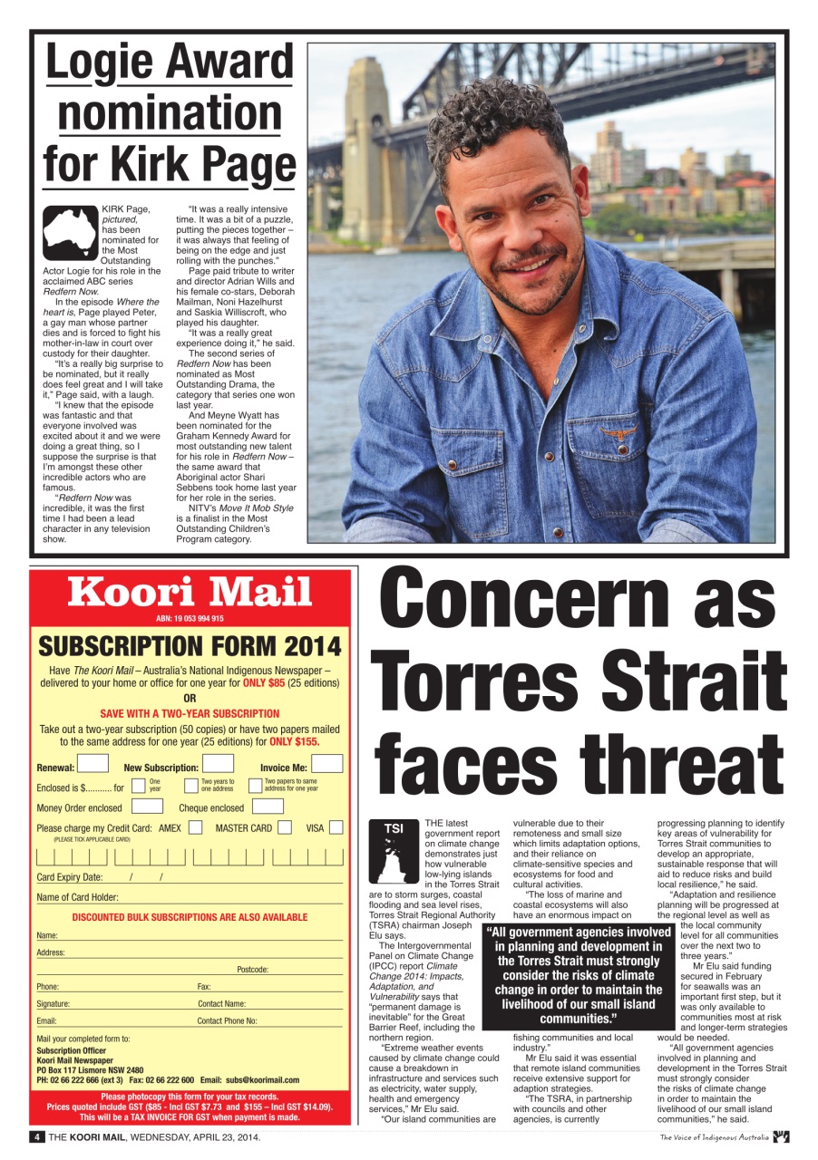 Koori Mail Preview Pages