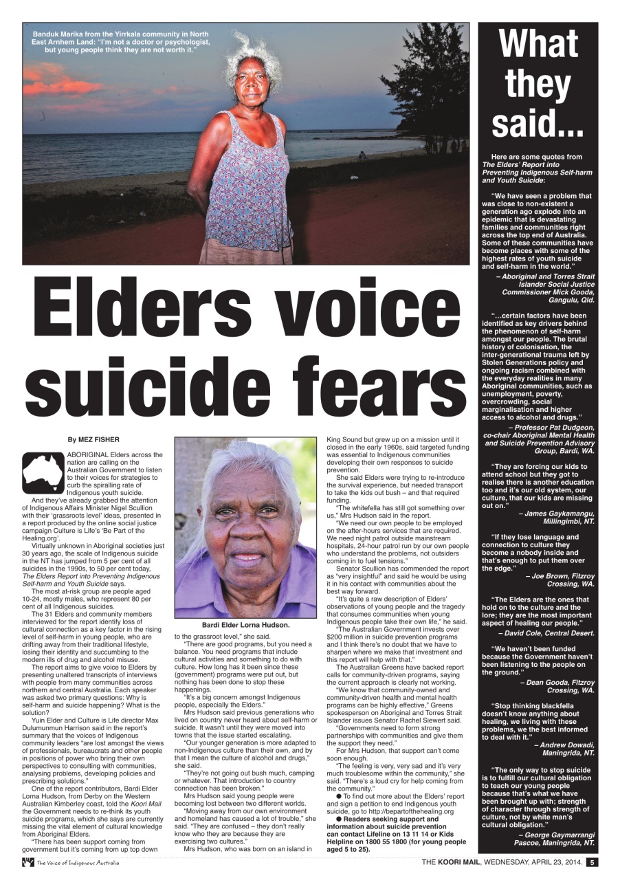 Koori Mail Preview Pages