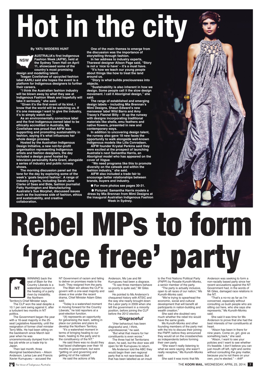 Koori Mail Preview Pages