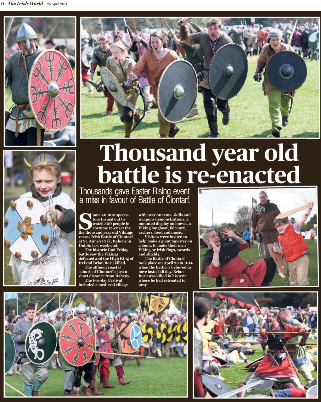 Irish World Preview Pages