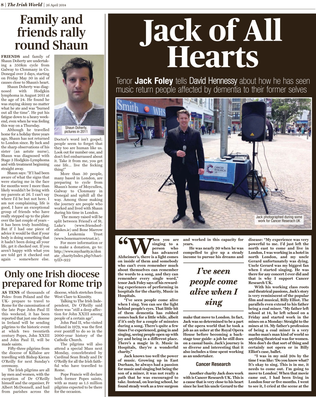 Irish World Preview Pages