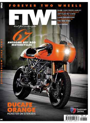 FTW! Forever Two Wheels. issue FTW! Forever Two Wheels.