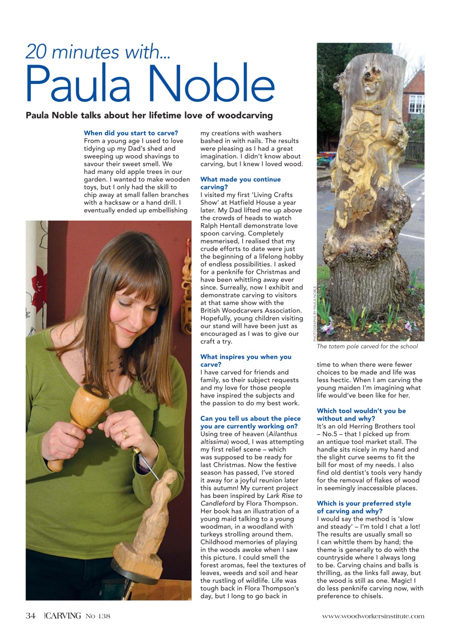 Woodcarving Preview Pages