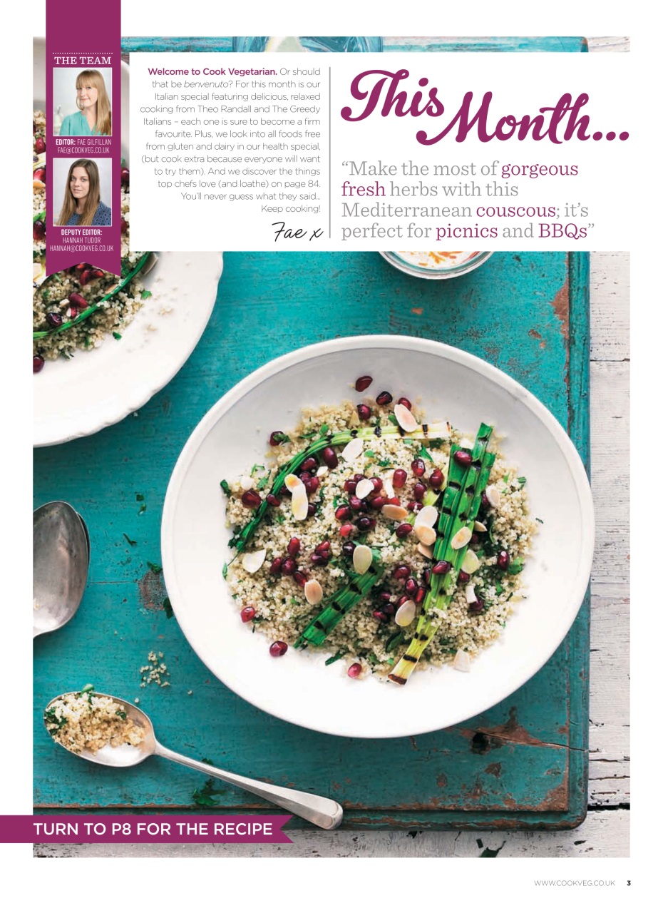 Veggie Magazine Preview Pages