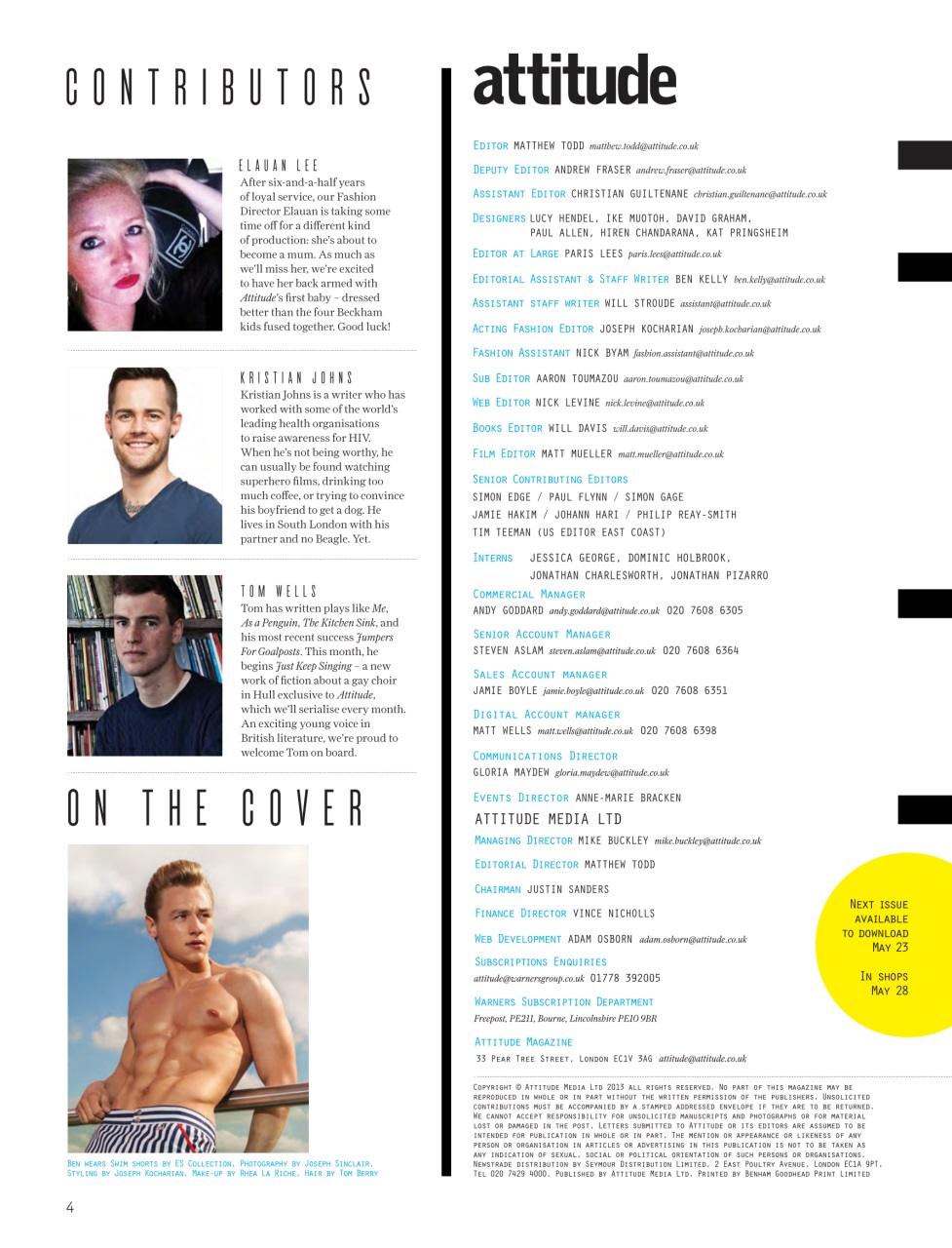 Attitude Preview Pages