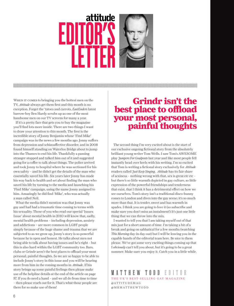 Attitude Preview Pages