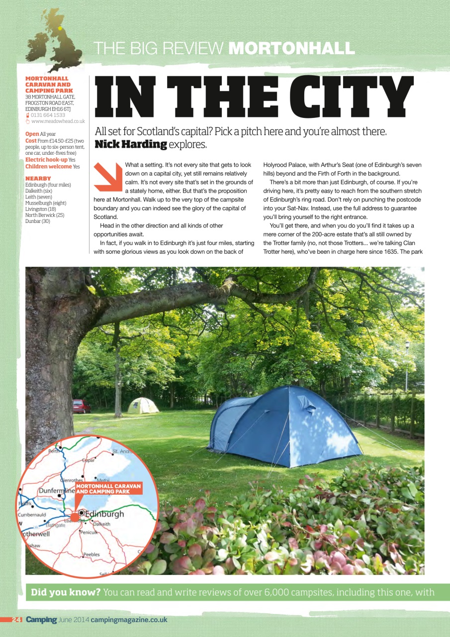 Camping Preview Pages