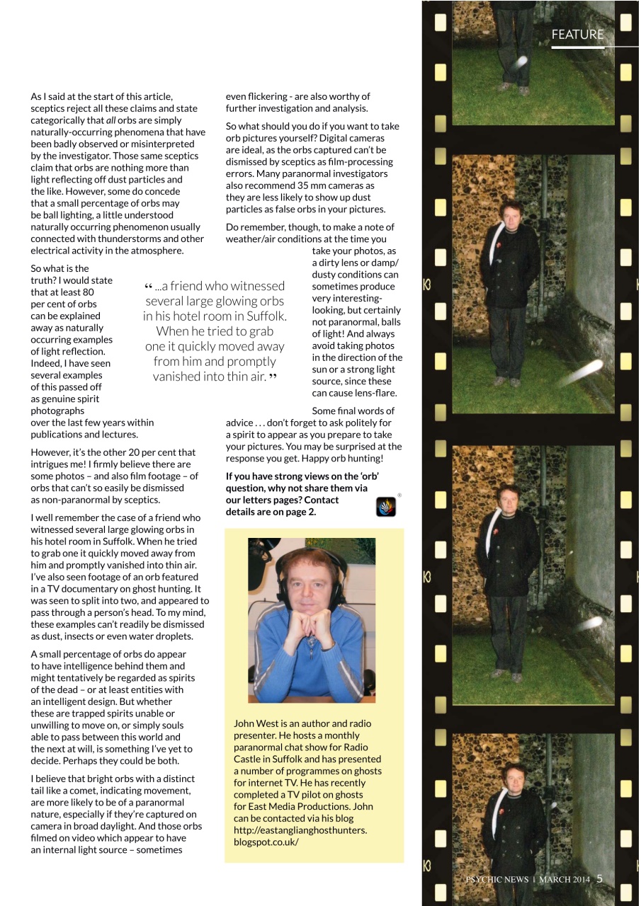 Psychic News Preview Pages