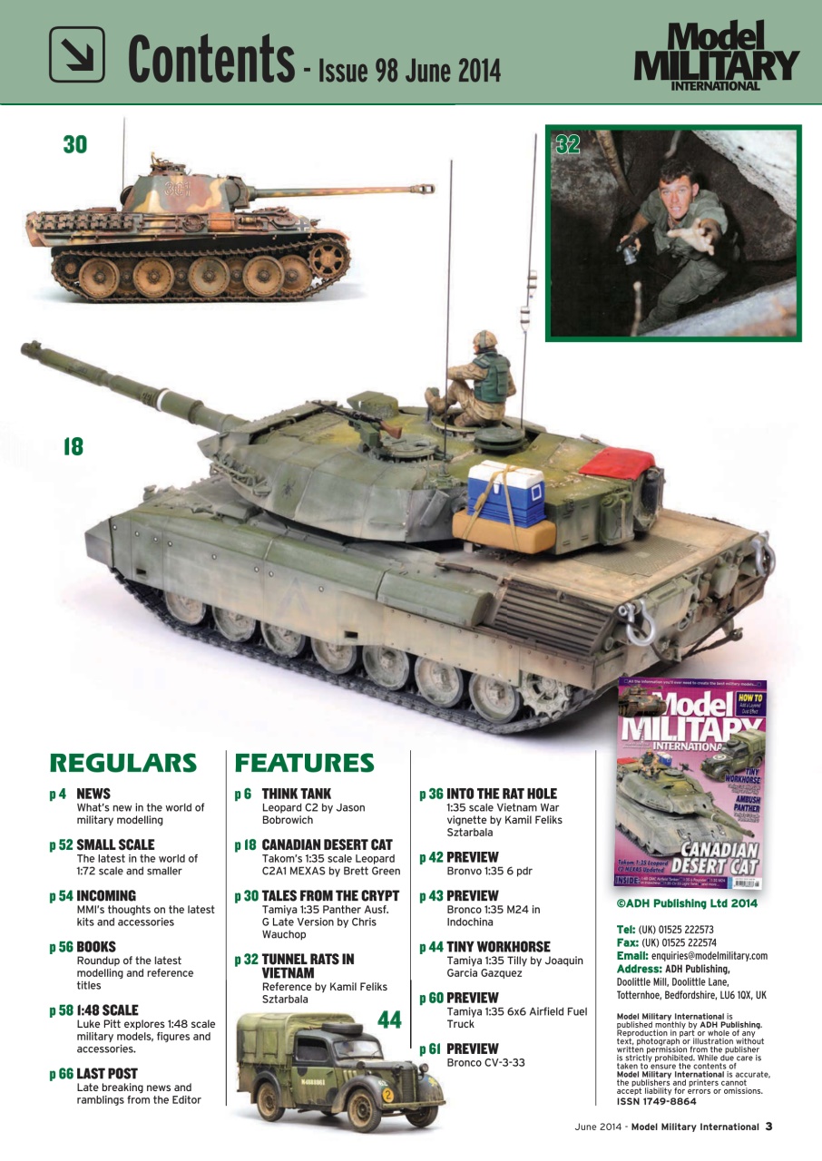 Model Military International Preview Pages