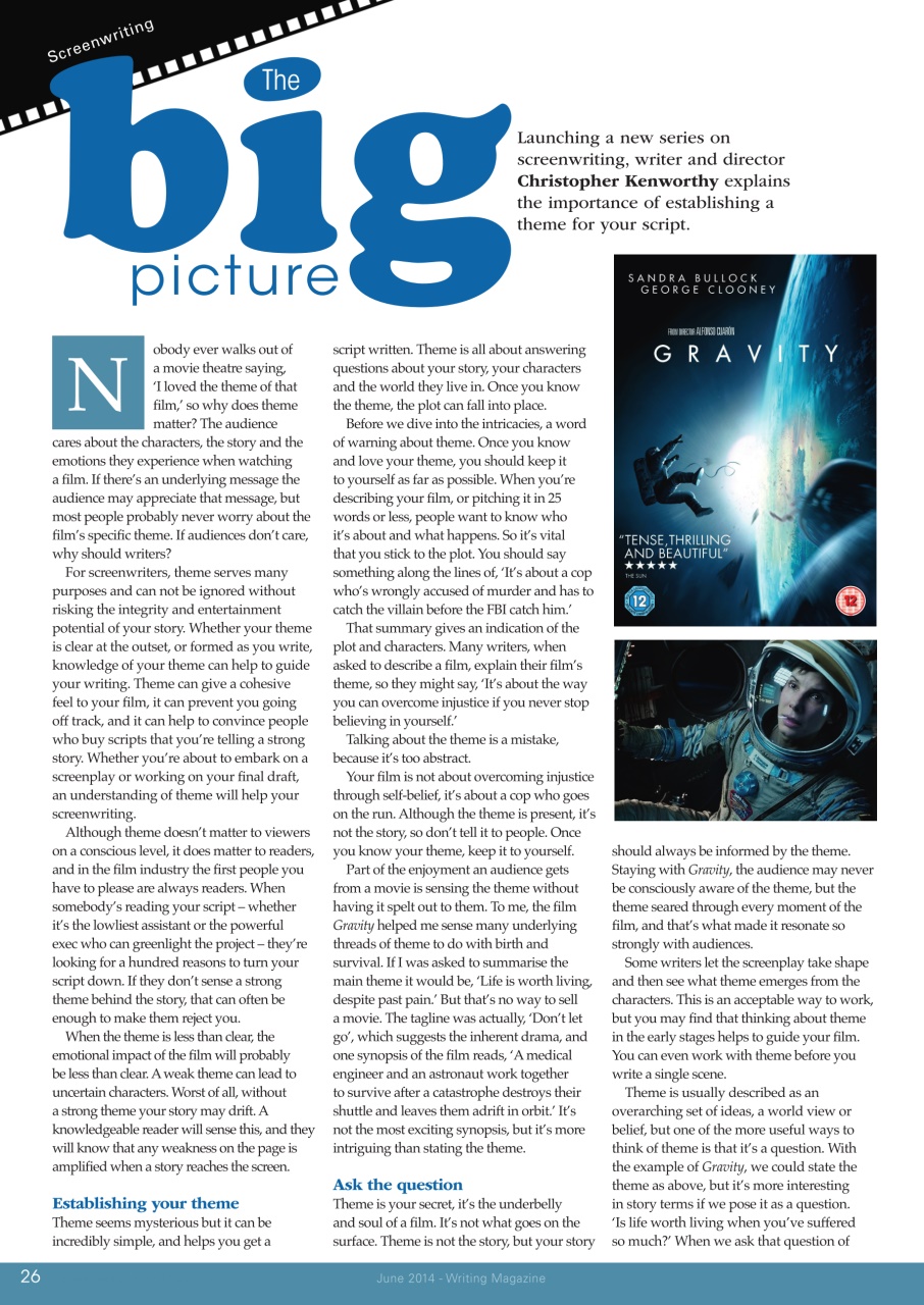 Writing Magazine Preview Pages