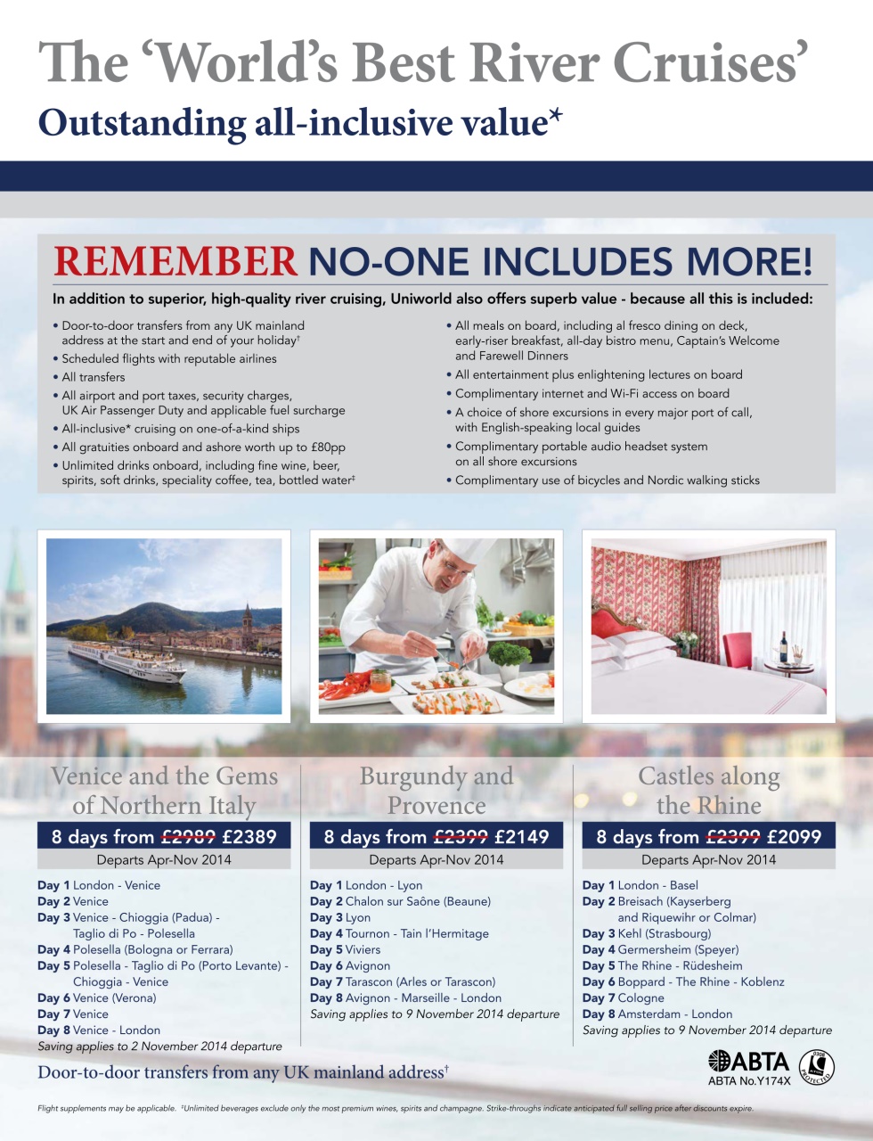 Cruise & Travel Preview Pages