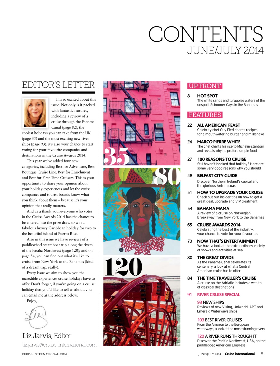 Cruise & Travel Preview Pages