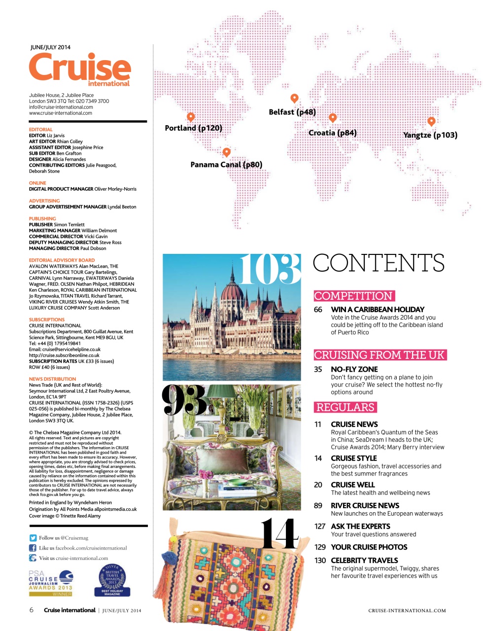 Cruise & Travel Preview Pages