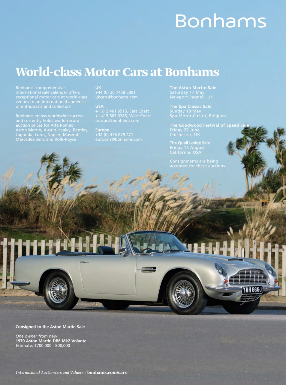 Classic & Sports Car Preview Pages