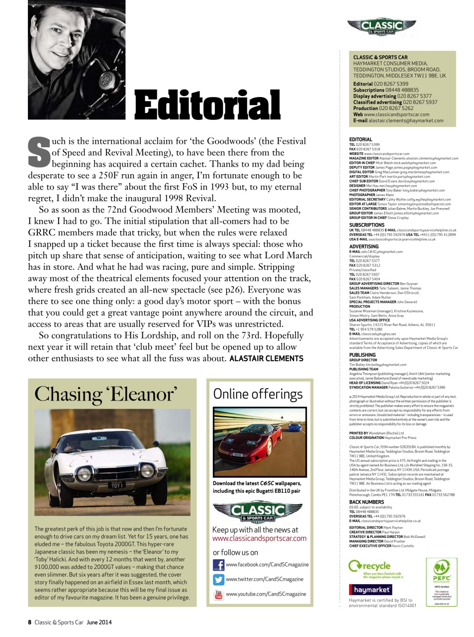Classic & Sports Car Preview Pages