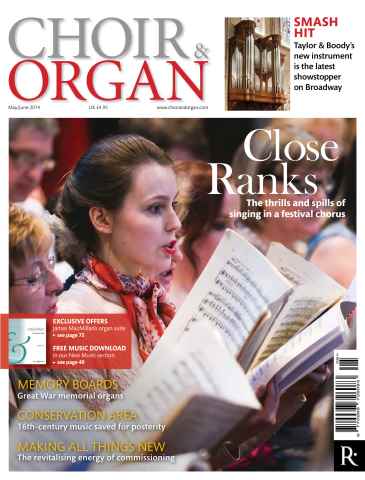 Choir & Organ issue May - June 2014