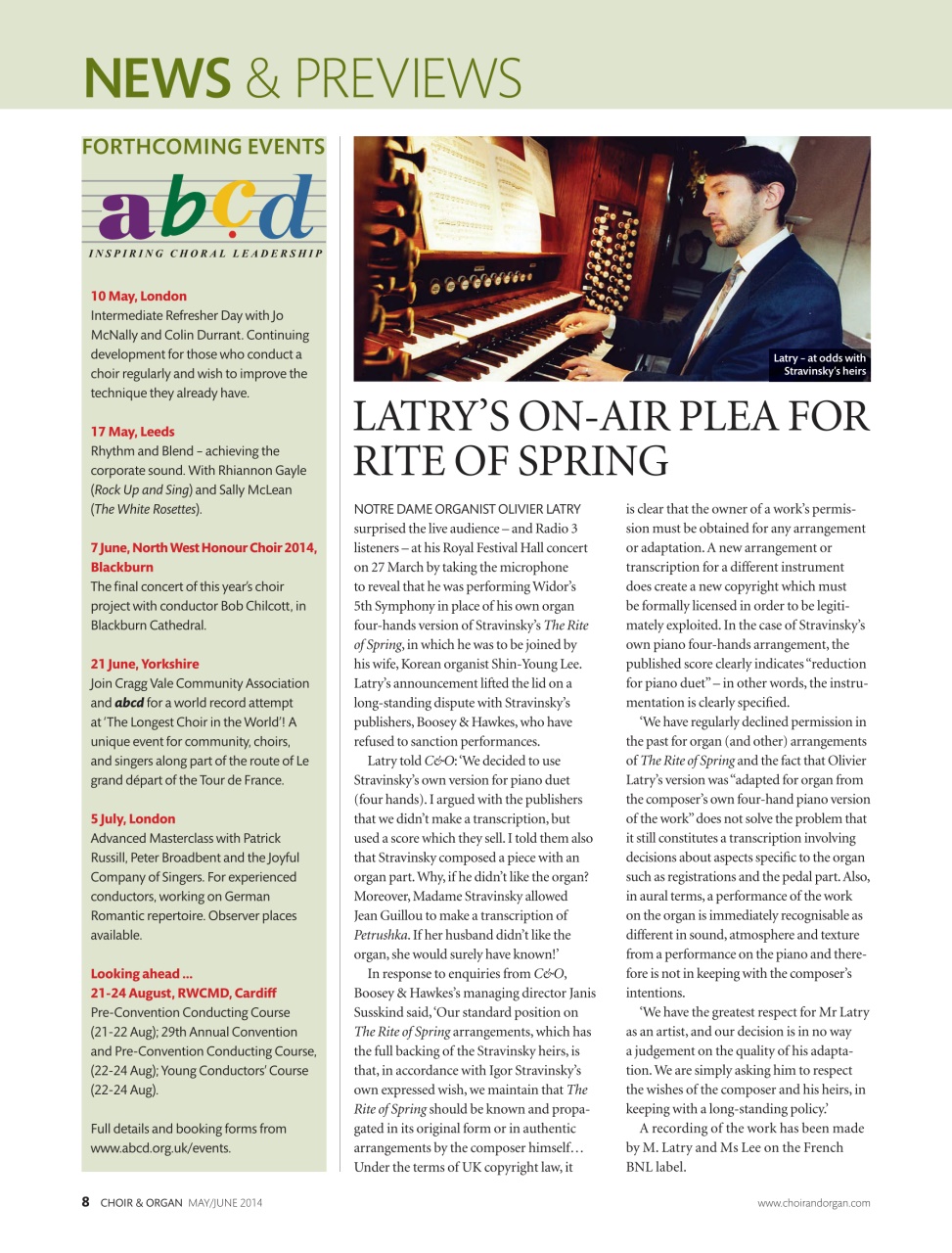 Choir & Organ Preview Pages