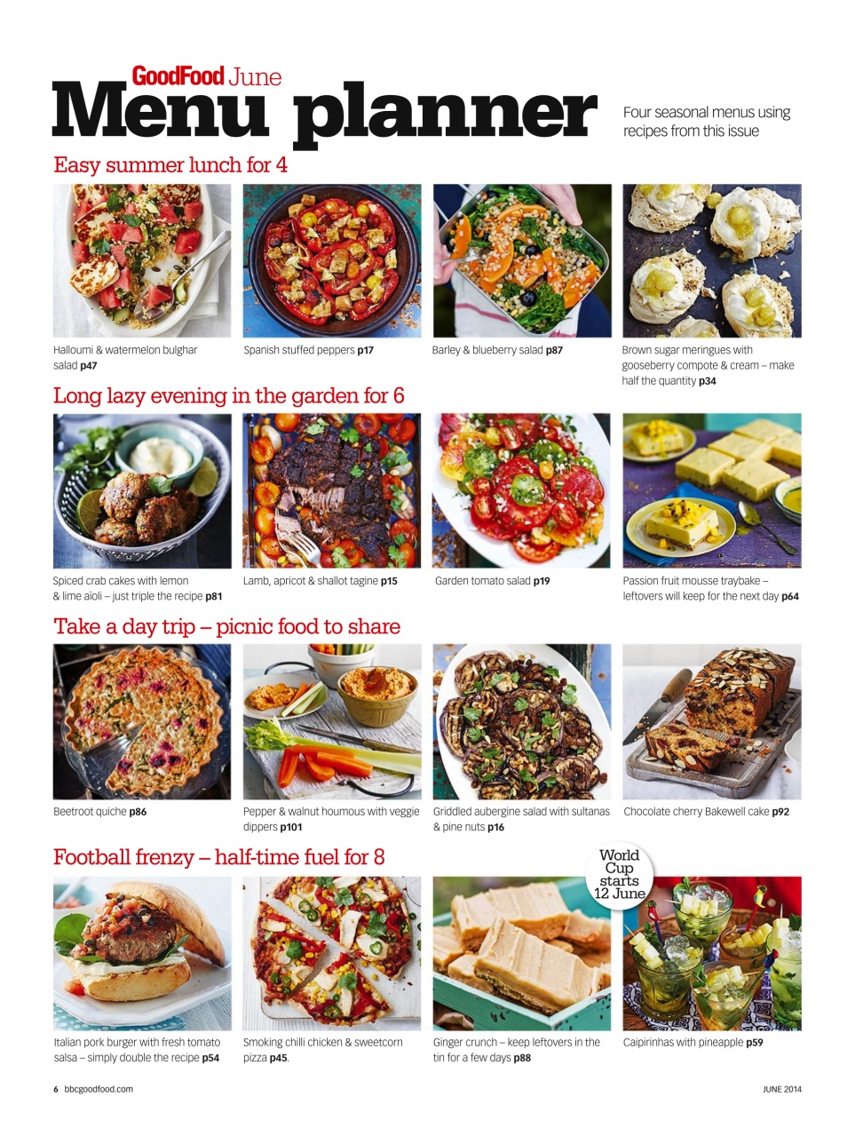 Good Food Magazine Preview Pages