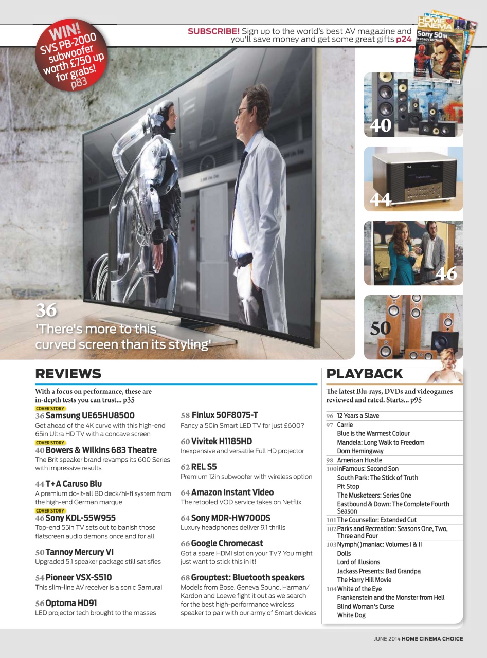 Home Cinema Choice Preview Pages