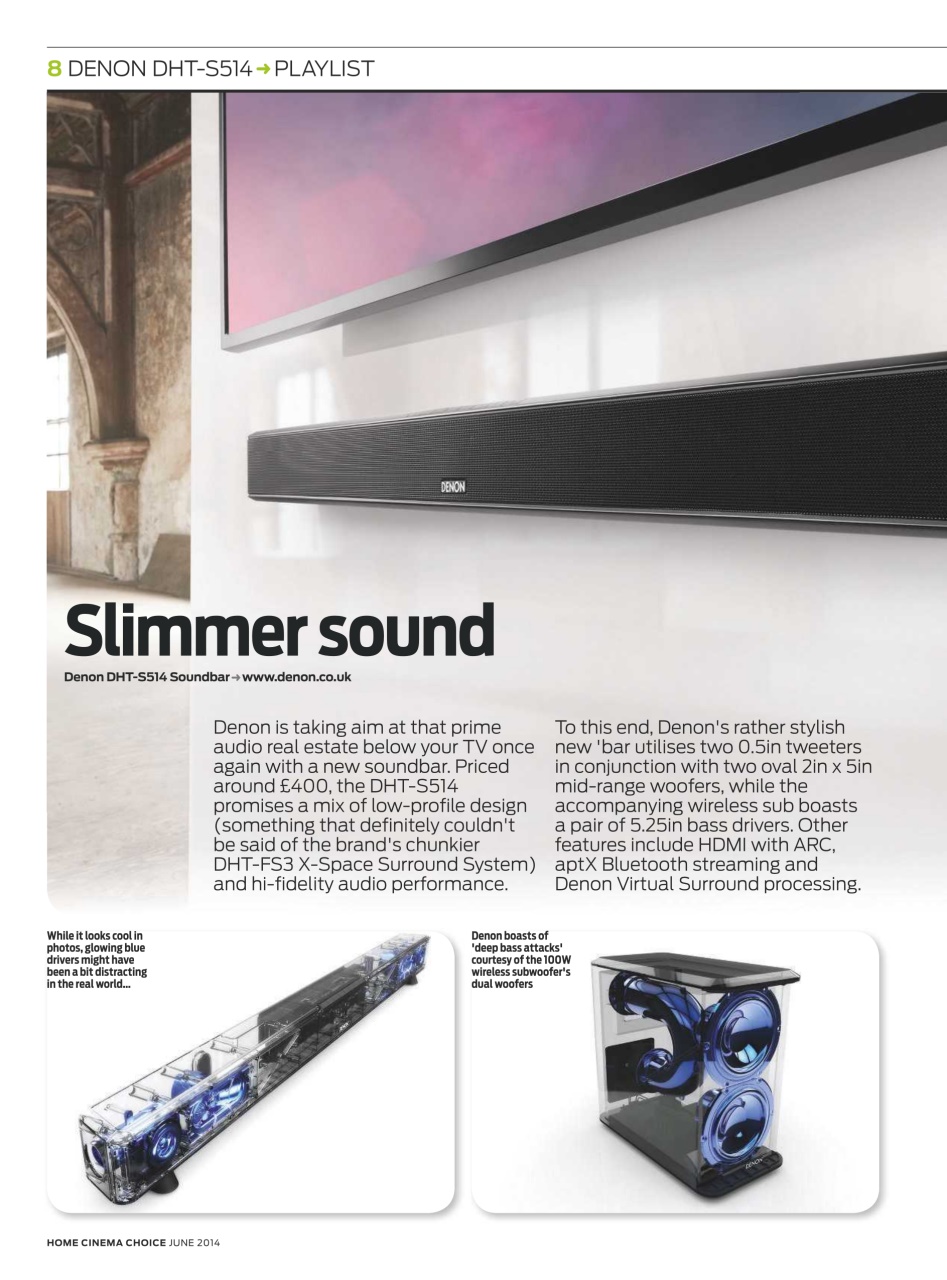 Home Cinema Choice Preview Pages