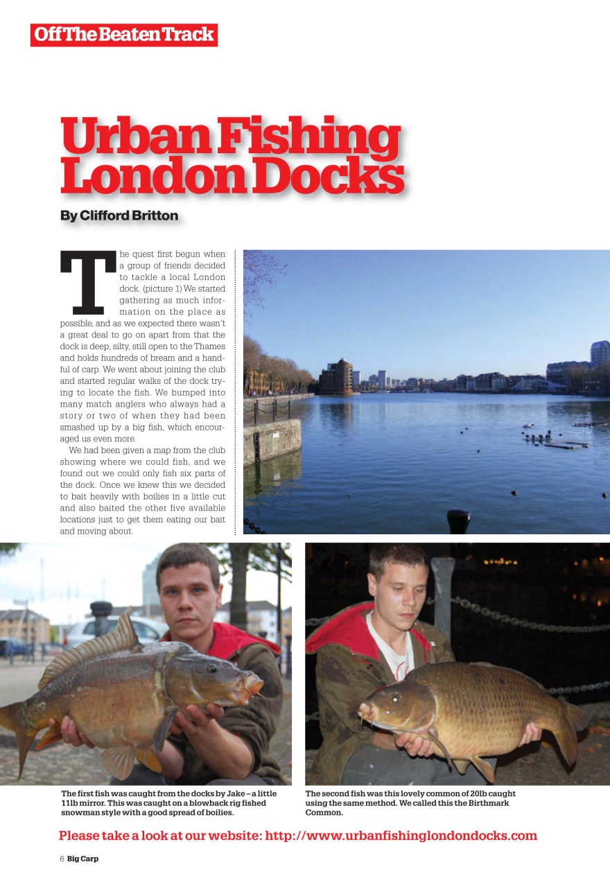 Big Carp Magazine Preview Pages