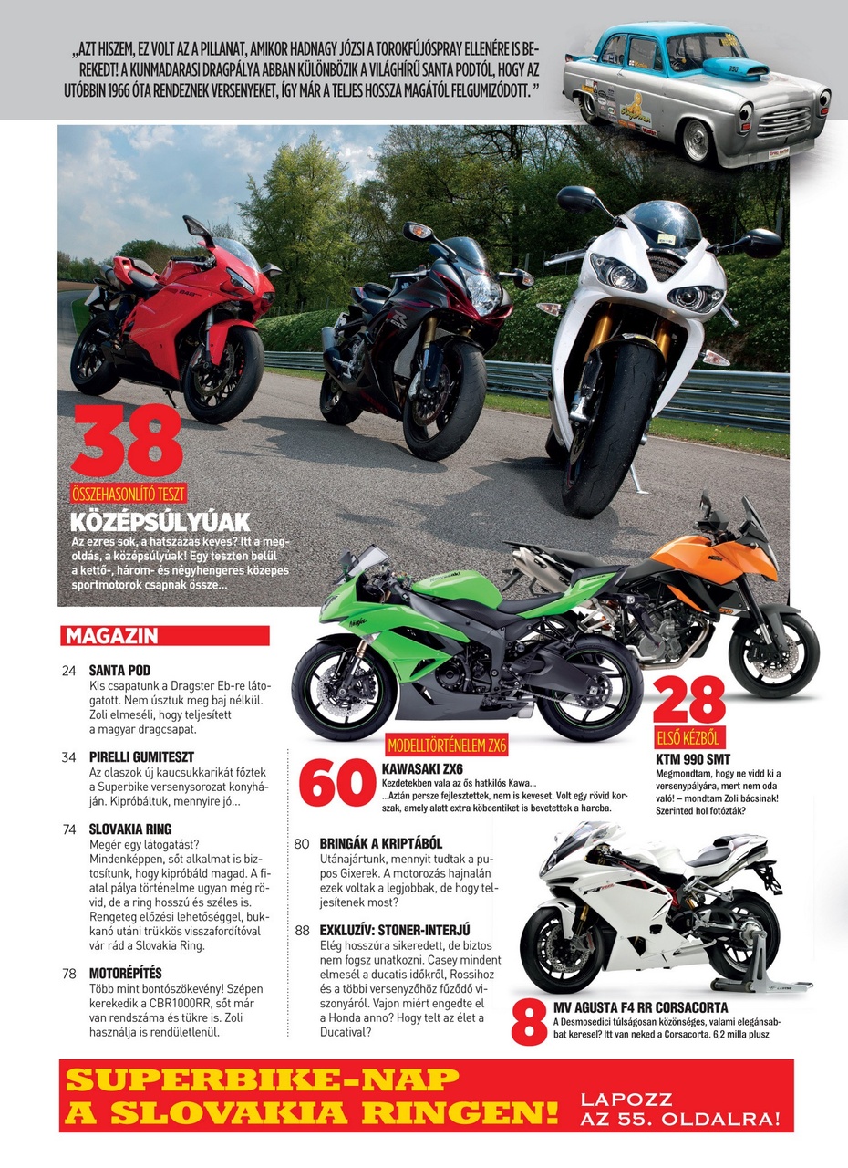 SuperBike Hungary Preview Pages
