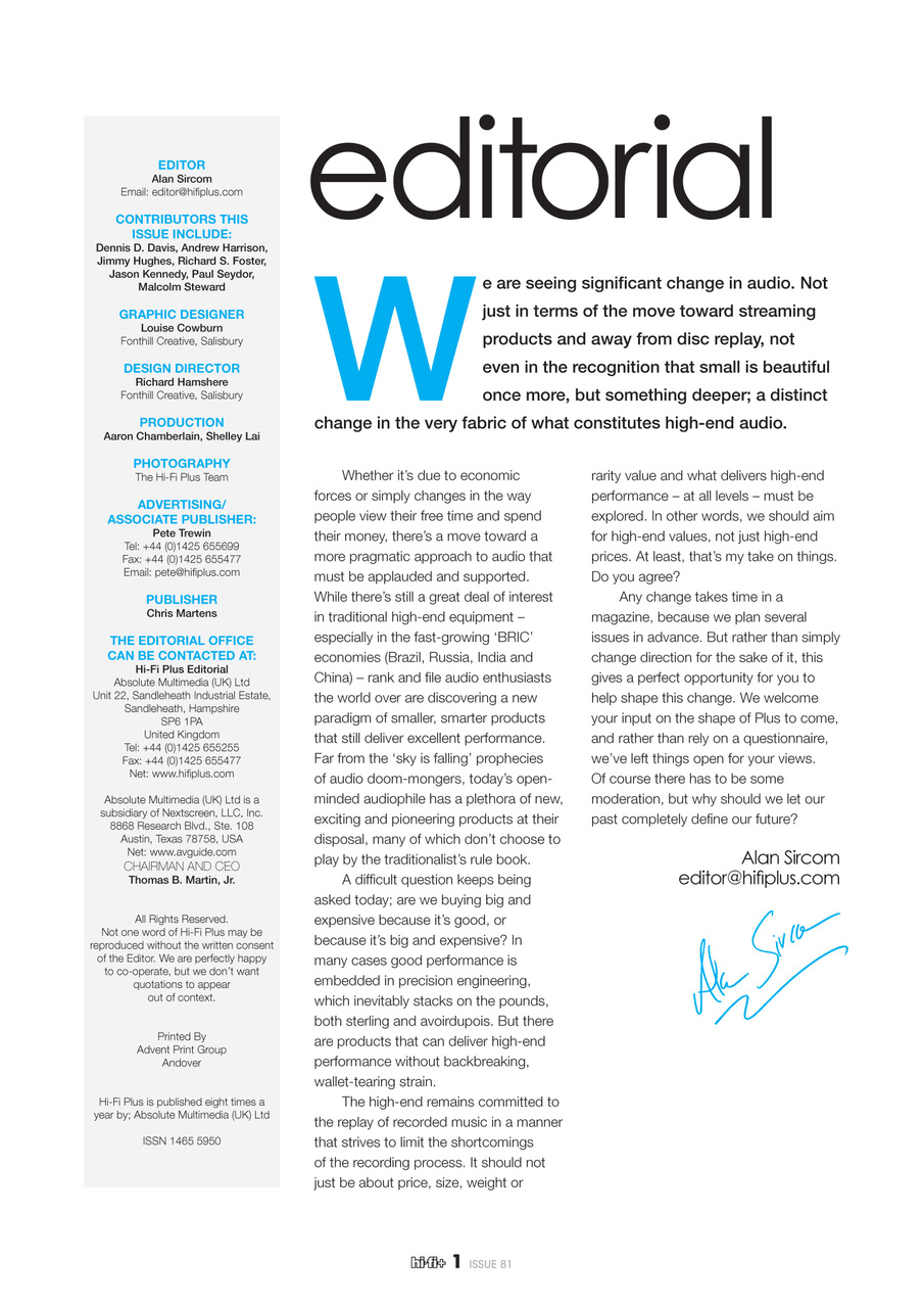 hi-fi+ Global Network Preview Pages