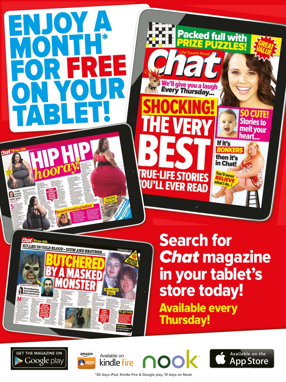 What's on TV Preview Pages