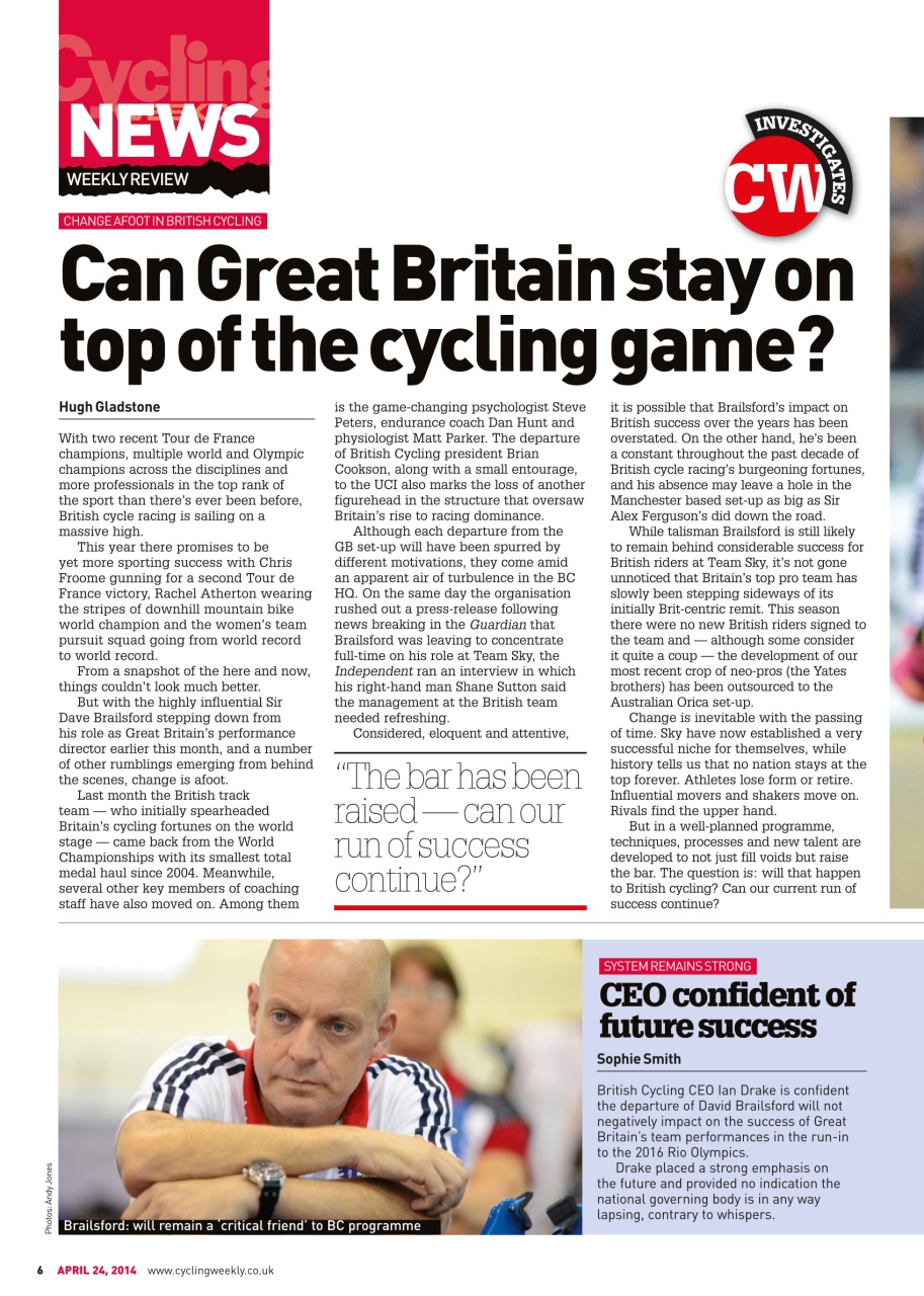 Cycling Weekly Preview Pages