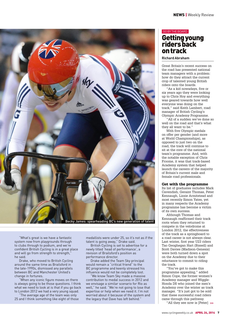 Cycling Weekly Preview Pages