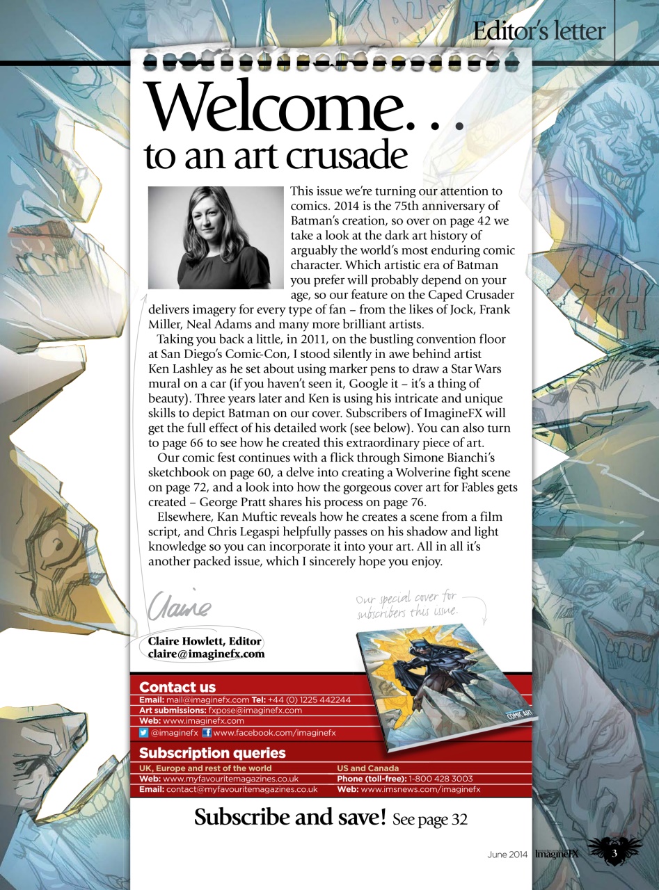 ImagineFX Preview Pages