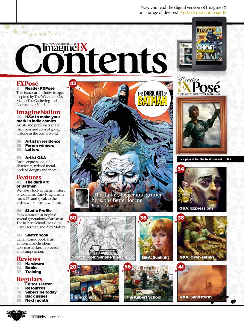 ImagineFX Preview Pages