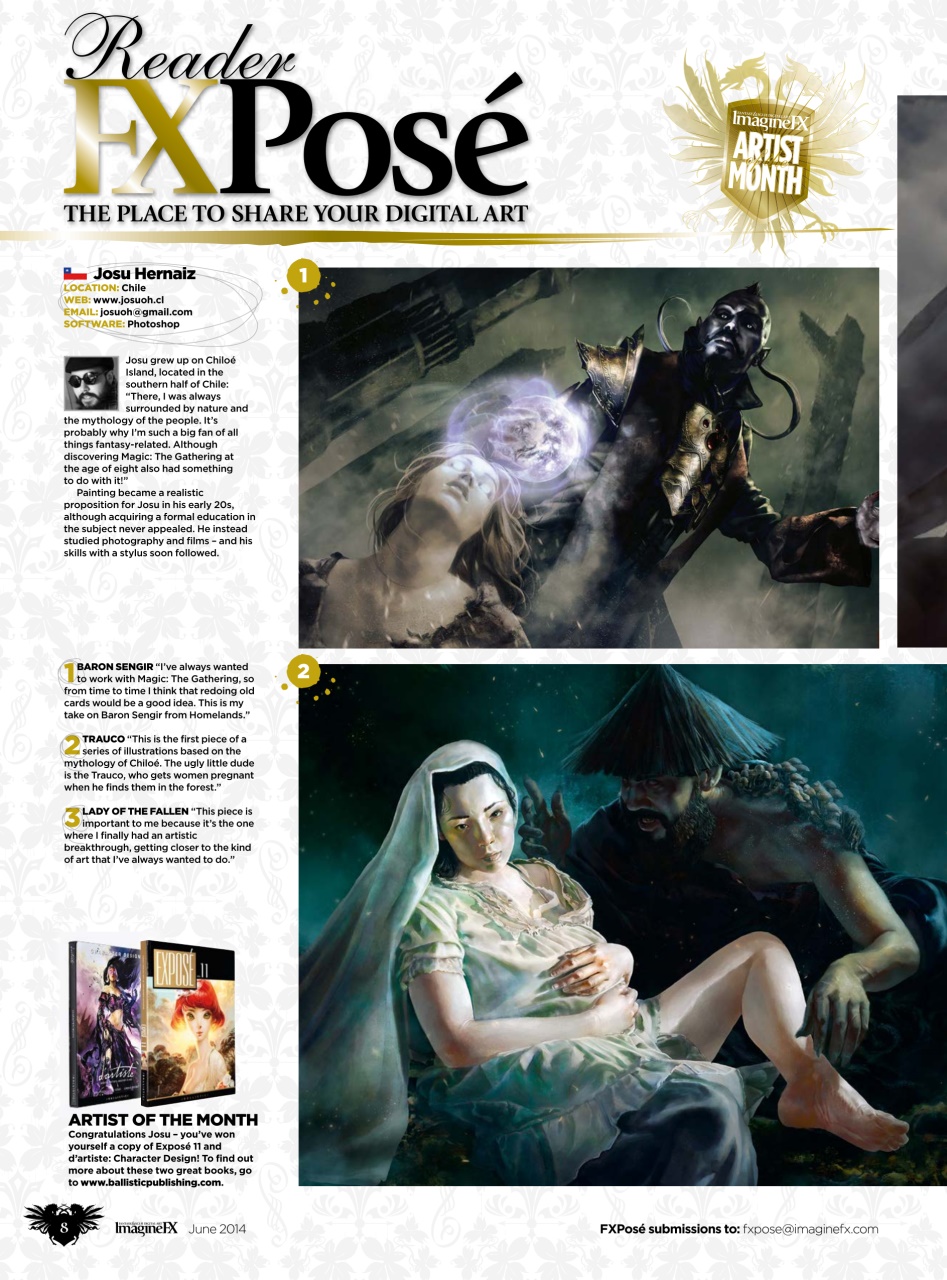 ImagineFX Preview Pages