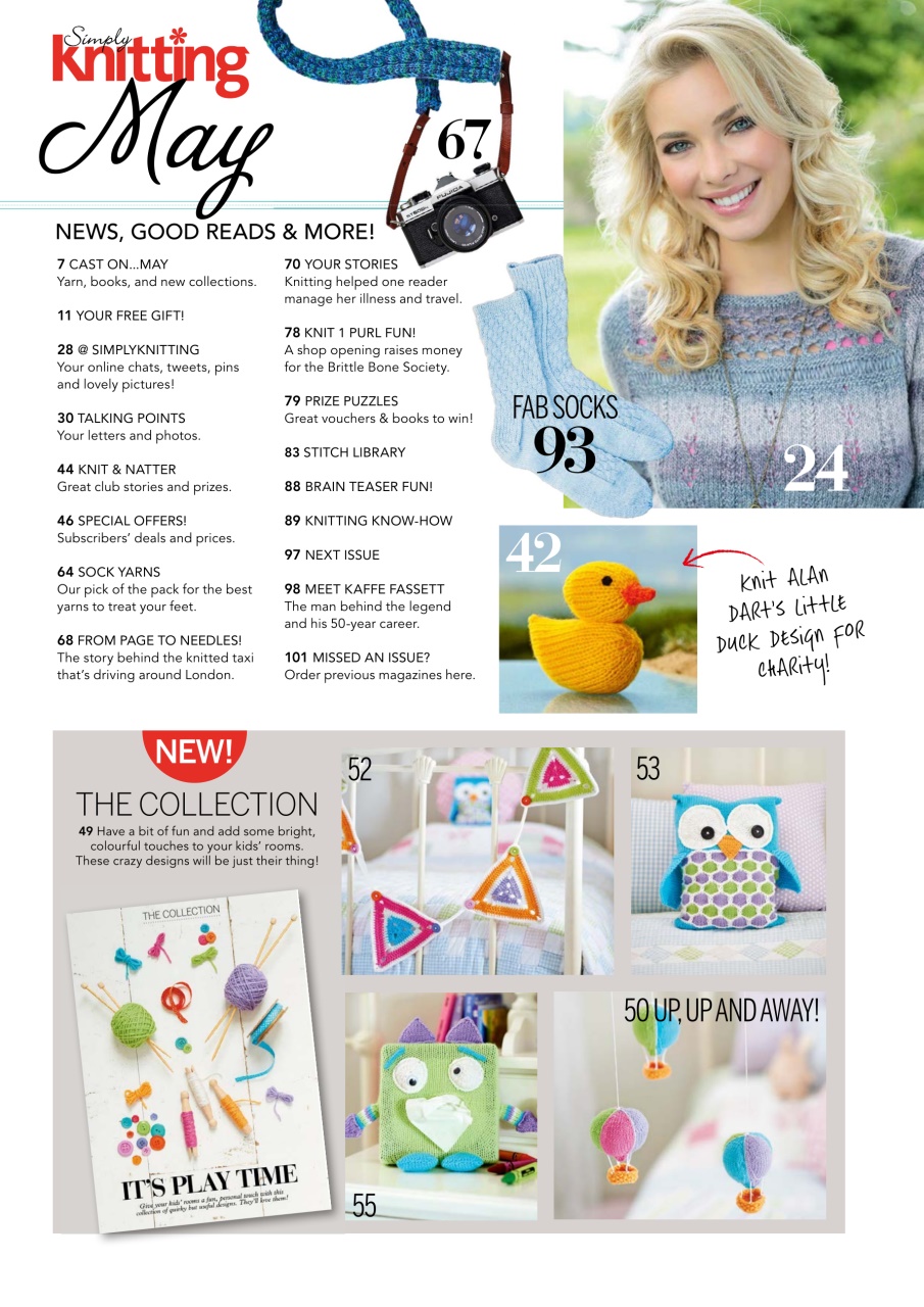 Simply Knitting Preview Pages