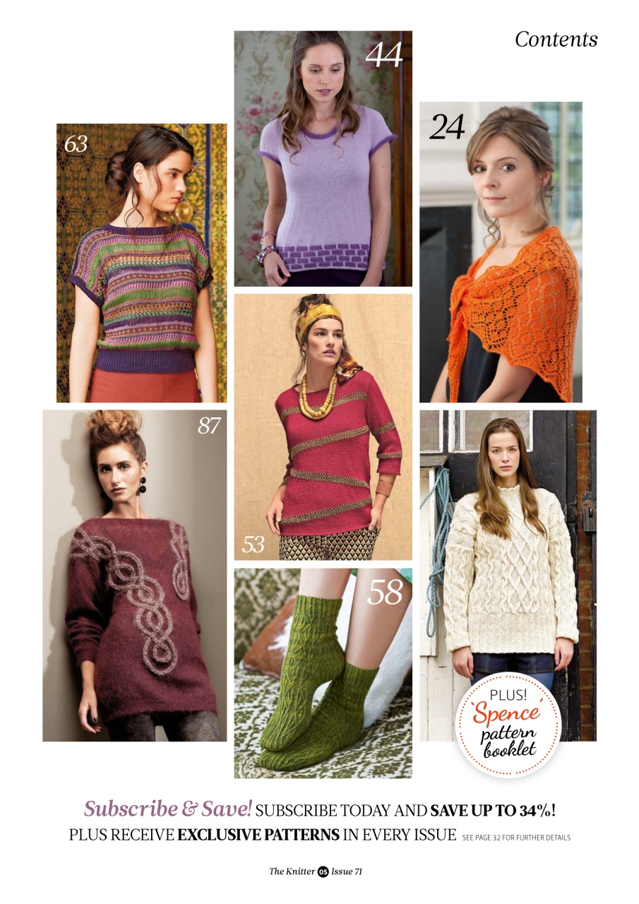 The Knitter Preview Pages