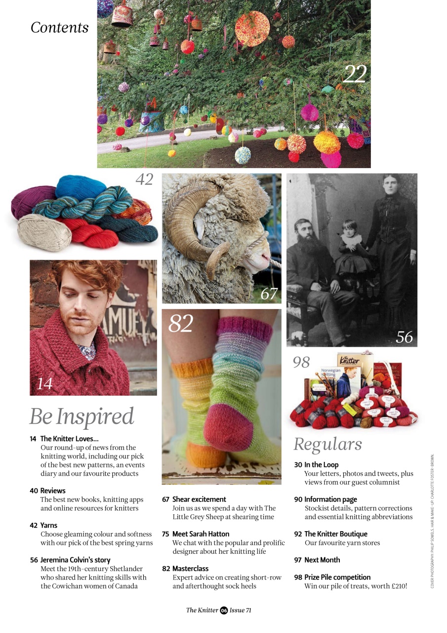 The Knitter Preview Pages