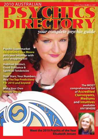 Australian Psychics Directory 2010 issue Australian Psychics Directory 2010