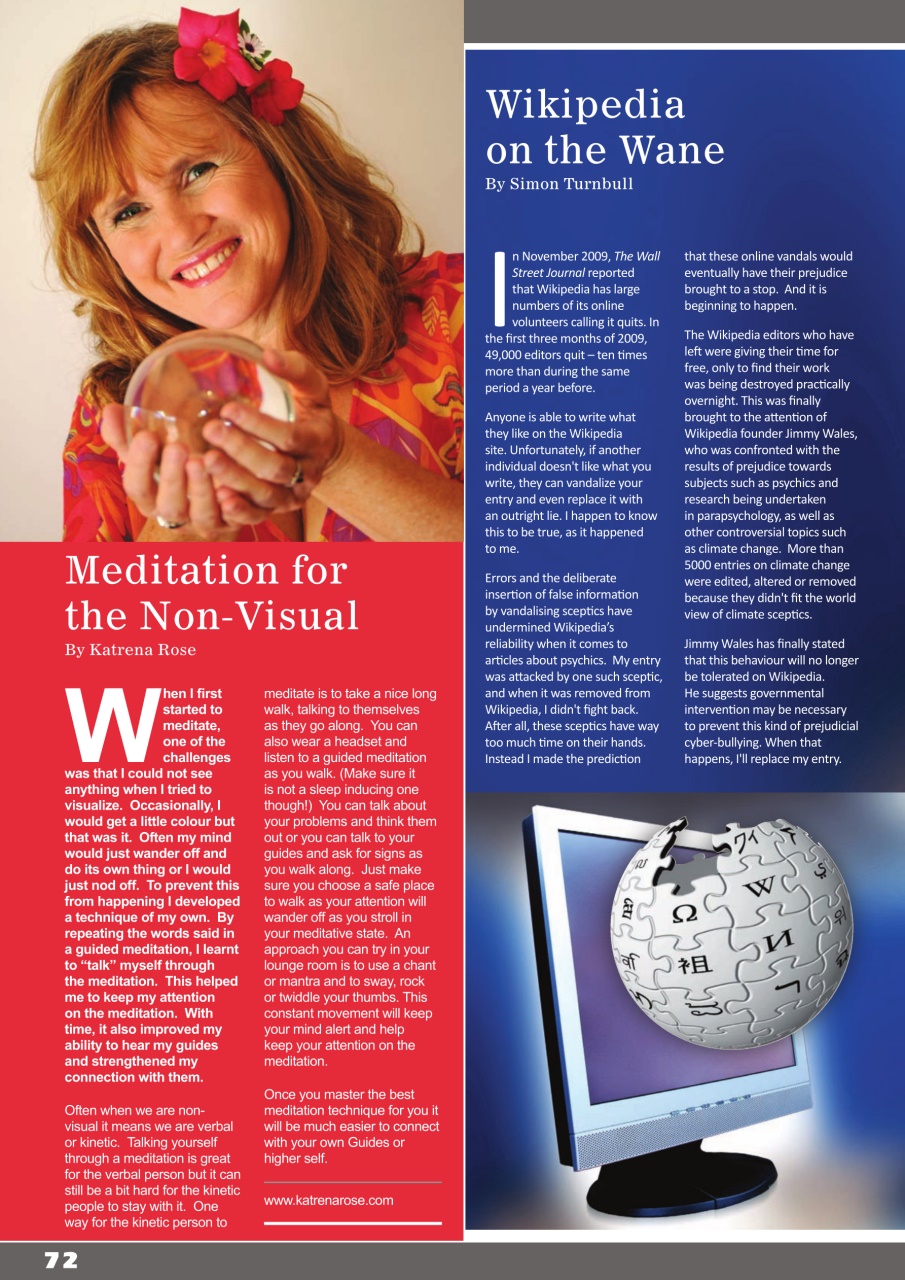 International Psychics Directory Preview Pages