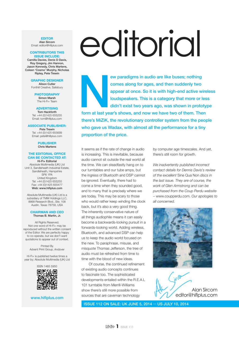 hi-fi+ Global Network Preview Pages