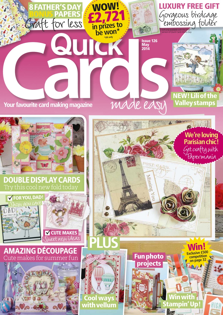 Quick Cards Made Easy Preview Pages