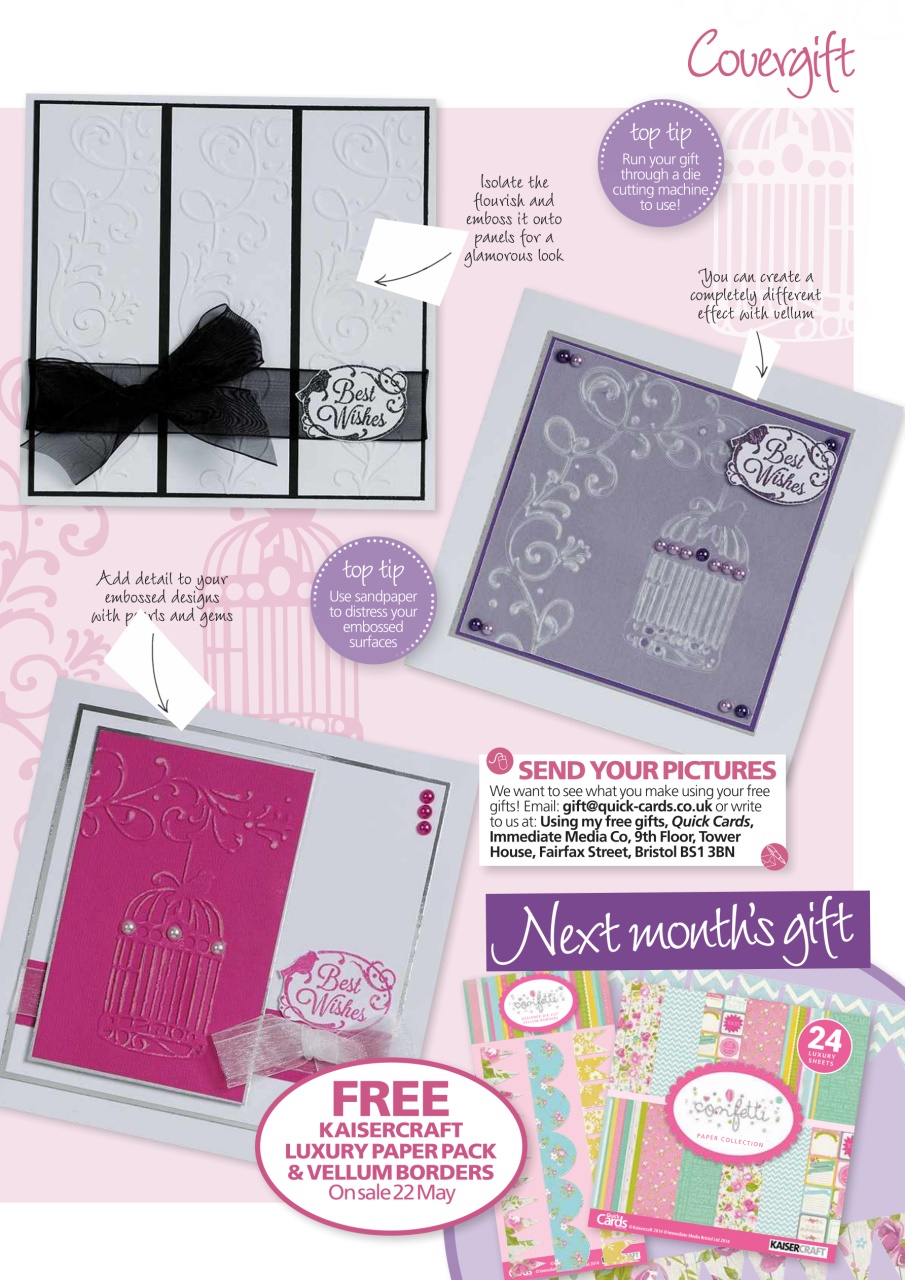 Quick Cards Made Easy Preview Pages