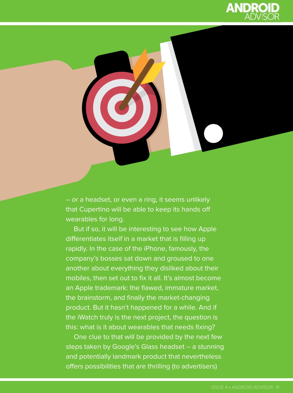 Android Advisor Preview Pages