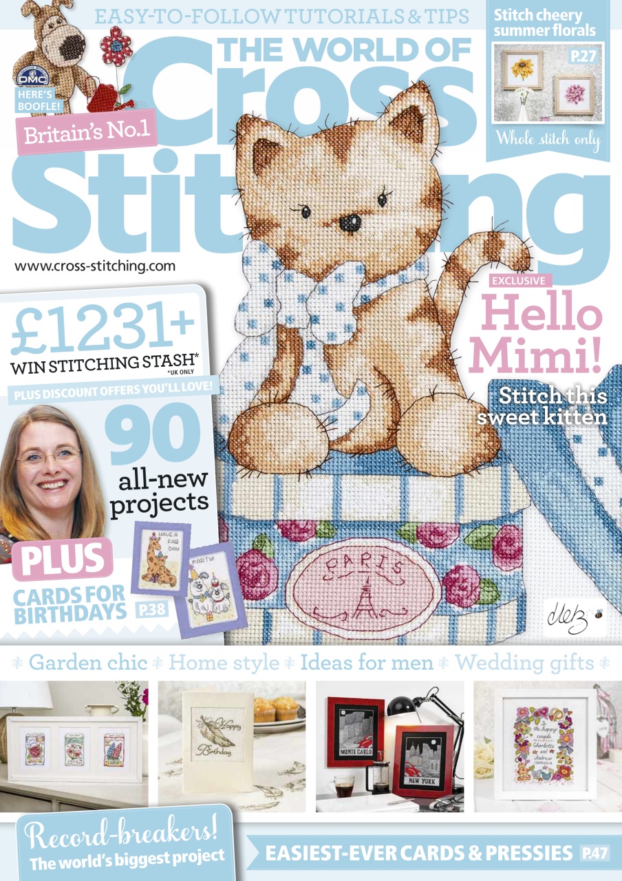 The World of Cross Stitching Preview Pages