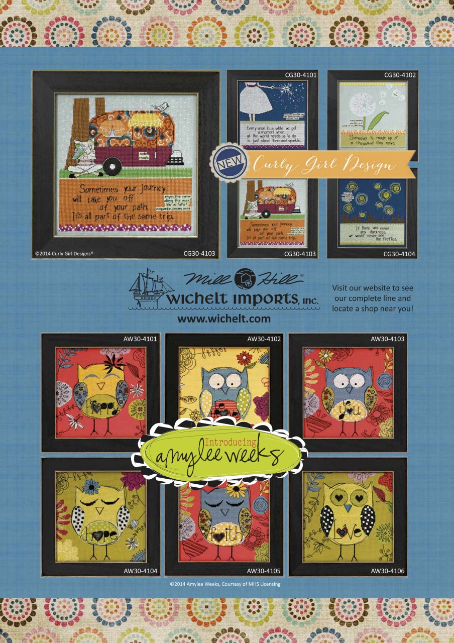 The World of Cross Stitching Preview Pages