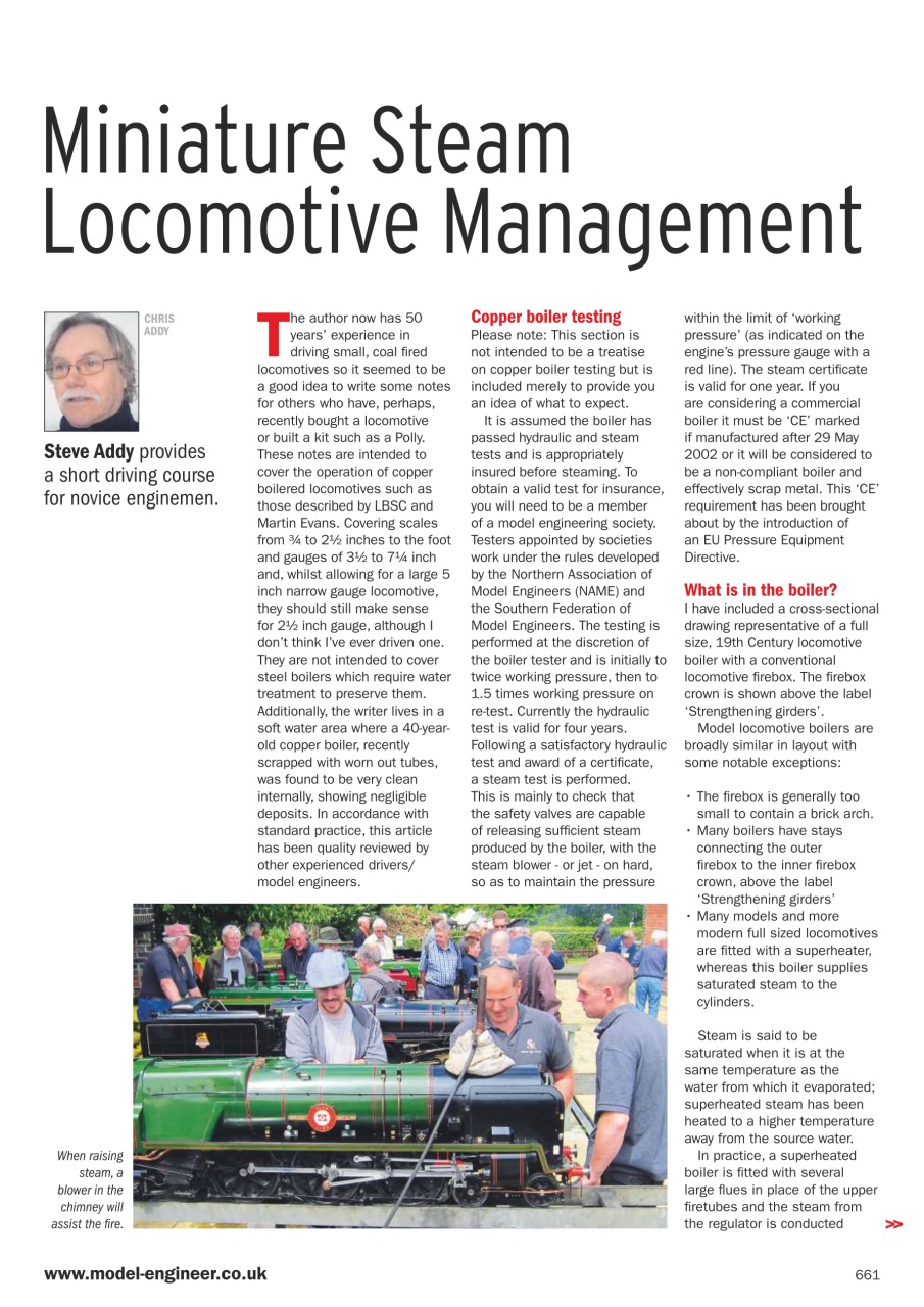 Model Engineer Preview Pages