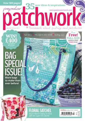 Popular Patchwork Magazine issue Bag Special Issue 2014