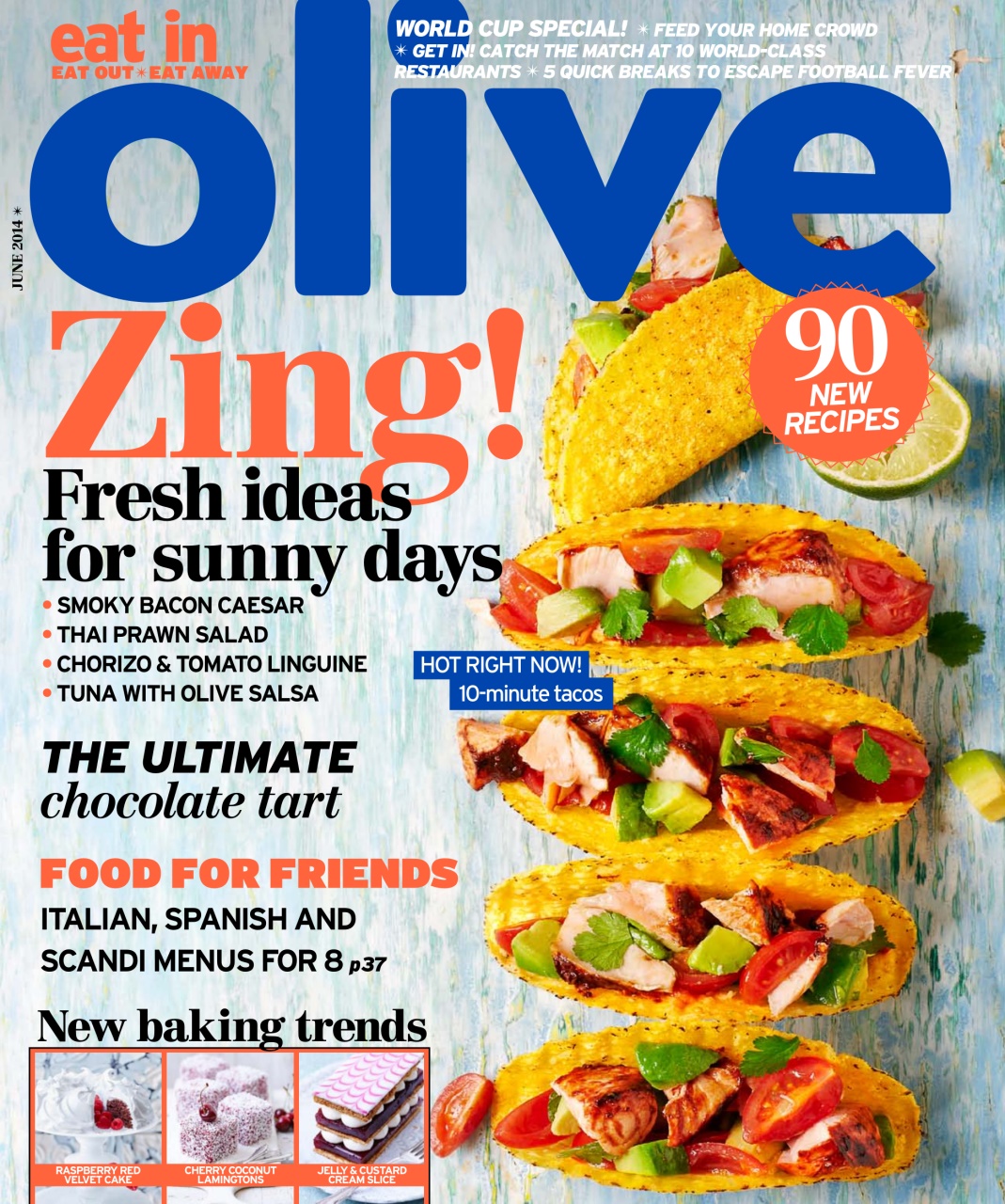 Olive Magazine Preview Pages